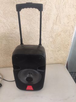 speaker bluetooth karaoke usb sd mic fm