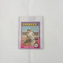 1975 Topps "Mini" Thurman Munson #20 NM Condition 