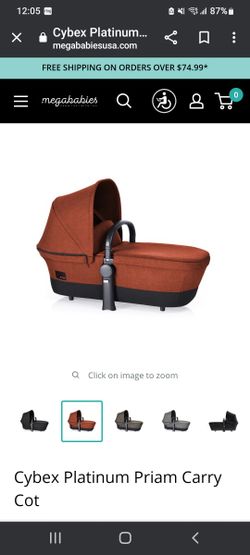 Cybex - Priam Carry Cot Autumn Gold