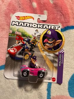 Hot Wheels Mario Kart Waluigi Badwagon