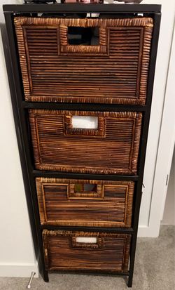4 Drawer Storage Tower