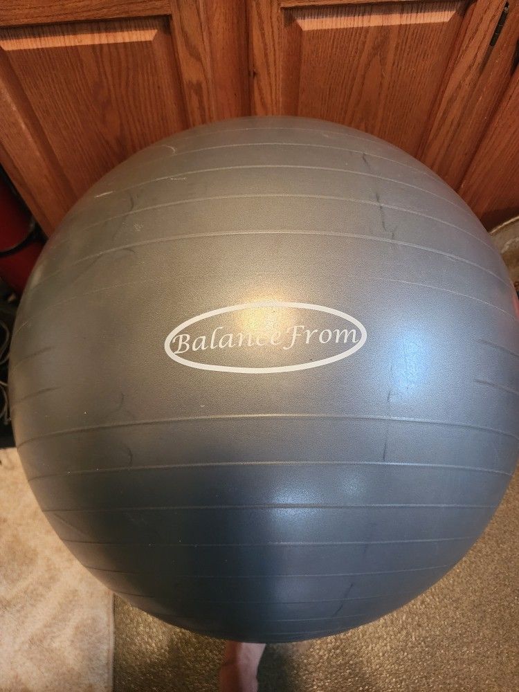 Fitvids Anti-Burst and Slip Resistant Exercise Yoga Fitness Birthing Ball