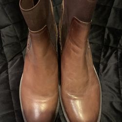 27 Edit Brown Leather Boots 
