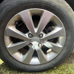 4lug Mini Cooper Rims Accord Wheels Honda Civic Rims Integra Toyota Yaris Prius Rims Corolla Nissan Versa Altima Sentra 