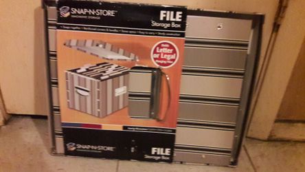 NEW File and Storage Box .