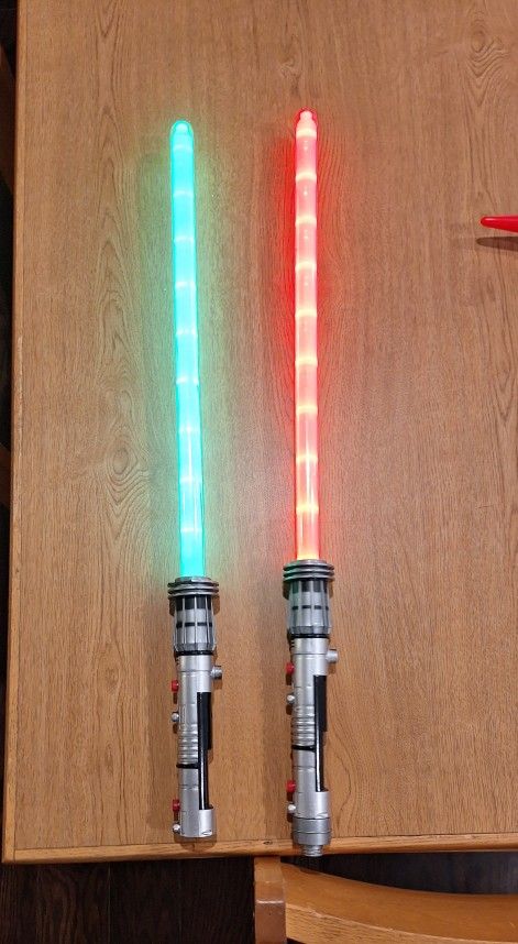 Set Of 3 Lightsabers