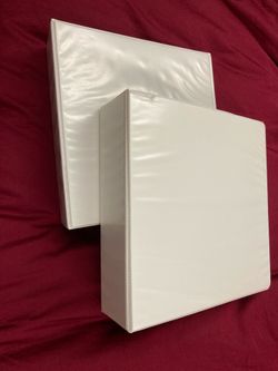 Ring binders - 2.5” and 3.5”