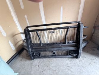 Steel front bumper