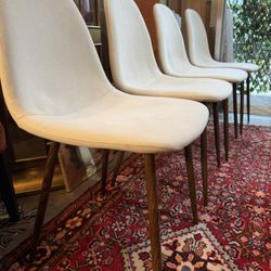 Well-Made, Solid Wood  Legs , Modern Contemporary Dining Chairs