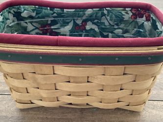 Longaberger Handwoven Basket