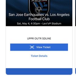 San Jose Earthquakes vs. Los Angeles Football Club
