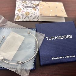 Turandoss, Silver, knot bracelet for women