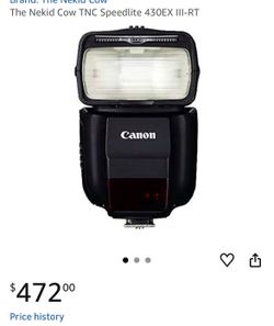Canon 430EX III-RT flash