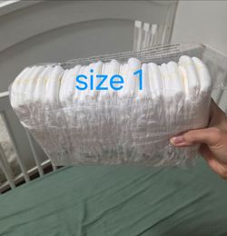Size 1 diapers