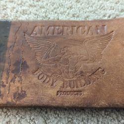 SUPER COOL AMERICAN BODYBUILDING LEATHER VINTAGE BELT SIZE M  MAKE OFFE