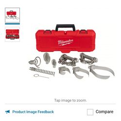 Milwaukee Head Attachment Kit 7 pc New