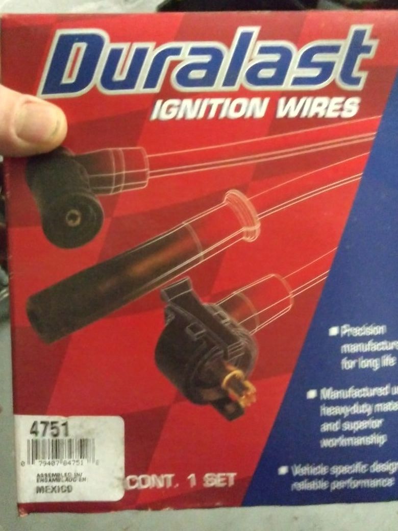 Duralast # 4751Spark Plug Wires For A Gm. V6