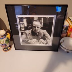 Godfather - Marlon Brando Framed Picture