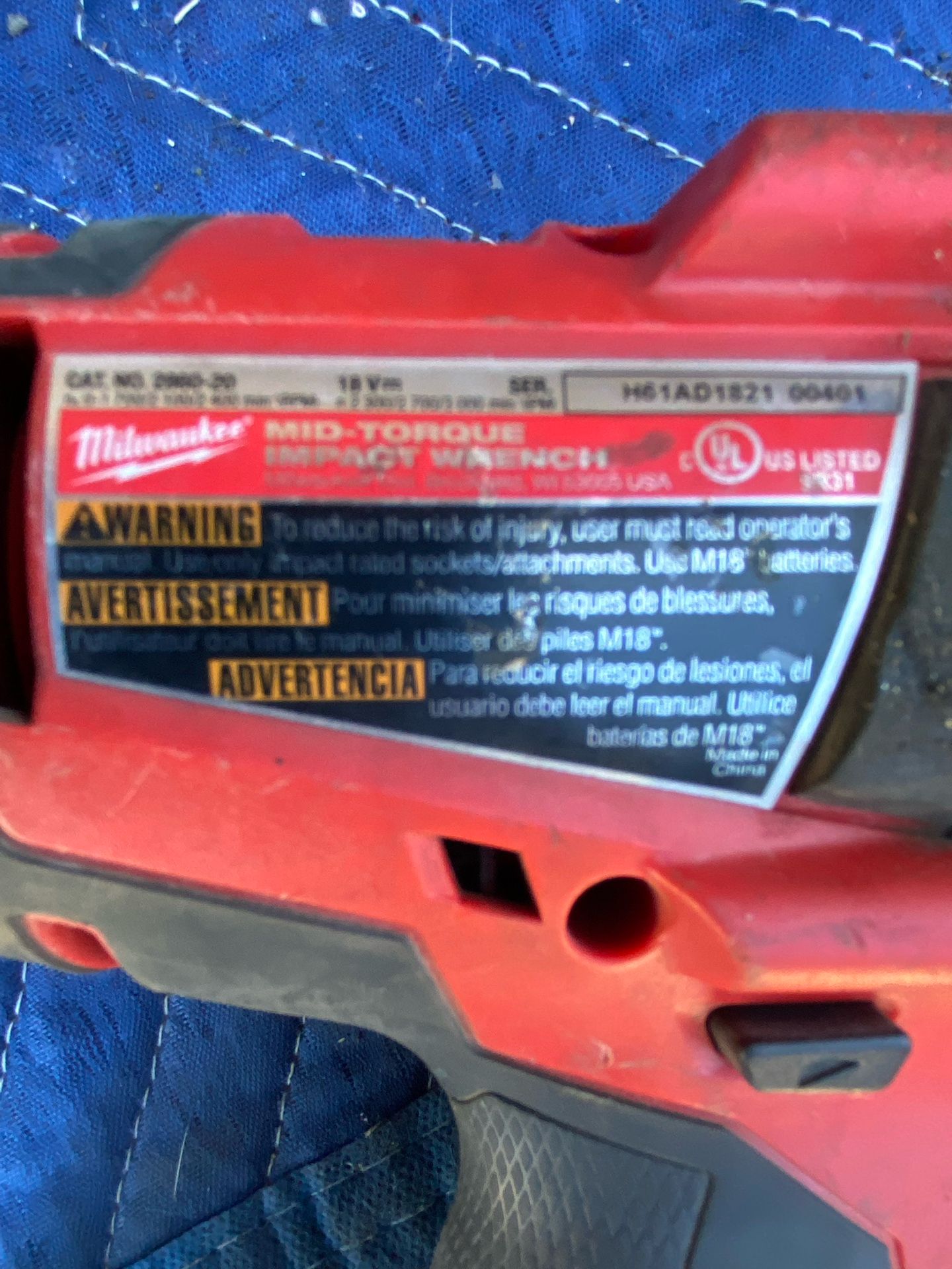 Mid Torque Impact Wrench !