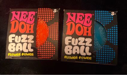 Needoh Fuzzball Flower Power