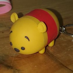 Winnie The Pooh Tsum Tsum Keychain! Excellent Condition! 