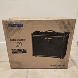 Factory sealed Boss Katana Gen3 amp