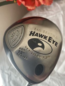 Callaway Big Bertha Hawk Eye Pro Series Fairway 3 wood 13* w/ Graphite X-Stiff