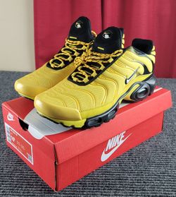 Nike Air Max TN Frequency Pack Yellow black Mens 10, 10.5,11