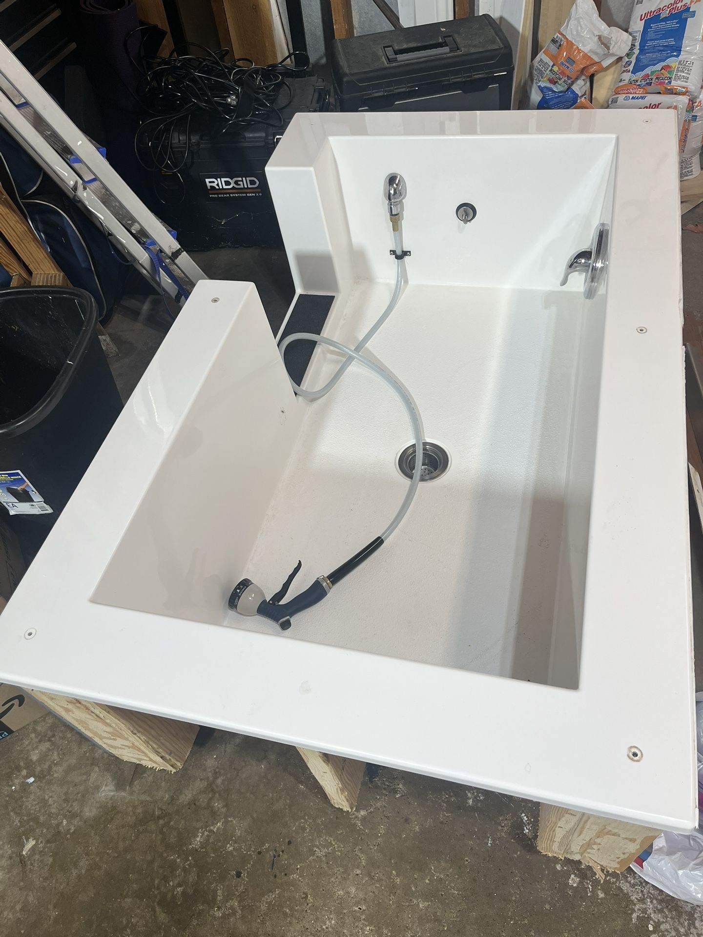 Dog Wash Tub For Indoor/ Outdoor - Laundry Room