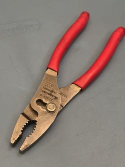 Snap-on Tools 8" Talon Grip™ Combination Slip-Joint Pliers (Red)