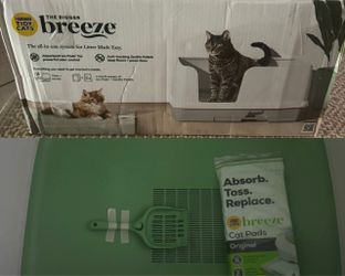 New Purina Tidy Cats Breeze XL Litter Box MSRP $76
