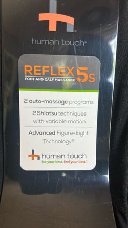 Human Touch - Reflex5s Foot and Calf Massager - Black