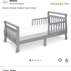 Sleigh toddler bed da vinci