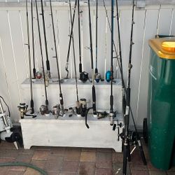 Fishing Poles, $3-15-20 Each Cash Only