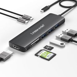 Lemorele Adaptador USB C Hub 8 en 1