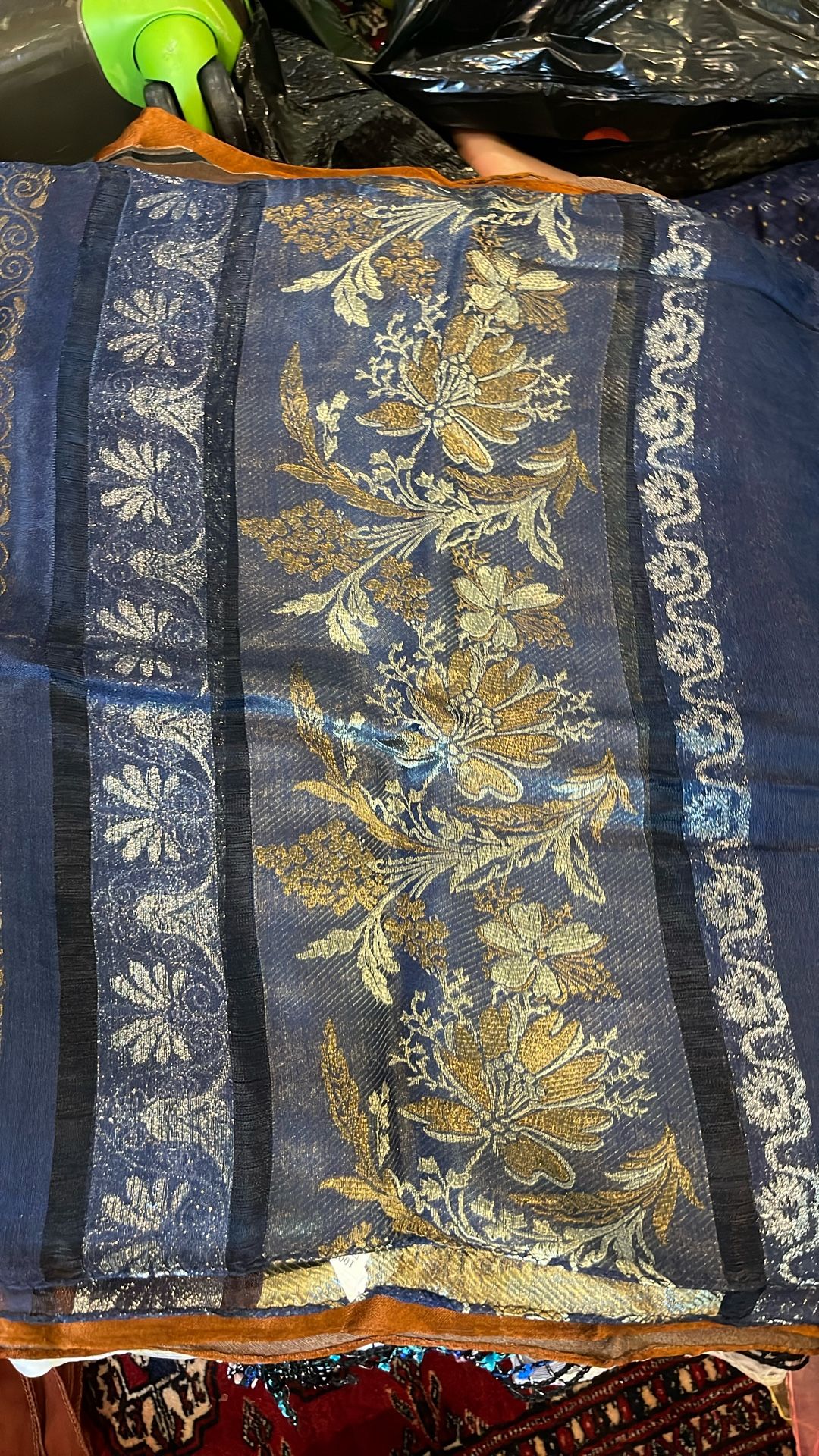 Blue Scarf