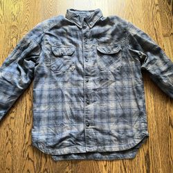 Roland Sands Armored Riding Shirt Motorcycle Flannel Men’s XL