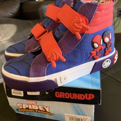 Ground Up Spidey & Friends High top sneakers