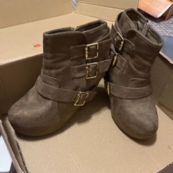 Light Brown Wedge Shoes