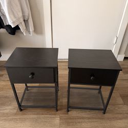 Black End Tables 