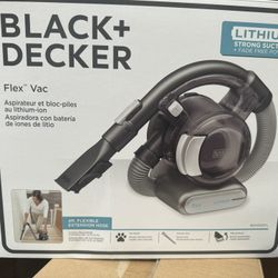 Black & Decker BDH2020FL Dustbuster Flex 20V MAX Hand Vacuum Kit (1.5 Ah) New