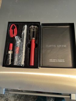 Curtis Stone Wine Pump & Chiller Gift Set – $30