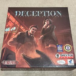 Deception Murder Hong Kong Board Game 