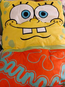 SpongeBob SquarePants Napper Plush Dog Bed | Durable, Washable, Soft & Plush, Cute Pet Bed