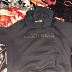 Essentials Black Hoodie 