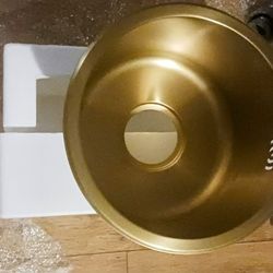 Bar Sink Gold new open box