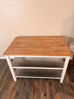 Hardwood Kitchen Island