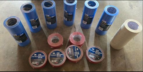 Blue Tape And duct tape