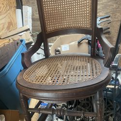 Old Wooden Rocking Chair