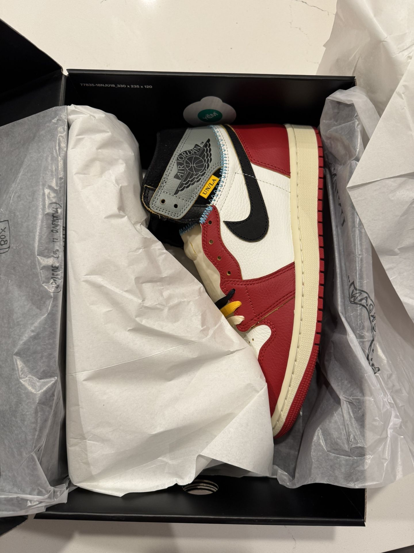 Union X Jordan 1 Brand New 9.5